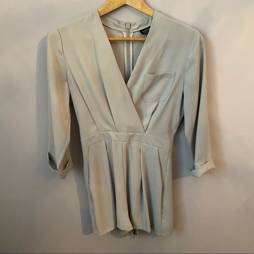 Grey topshop romper